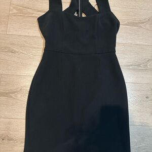 Zara Black Strapless Dress